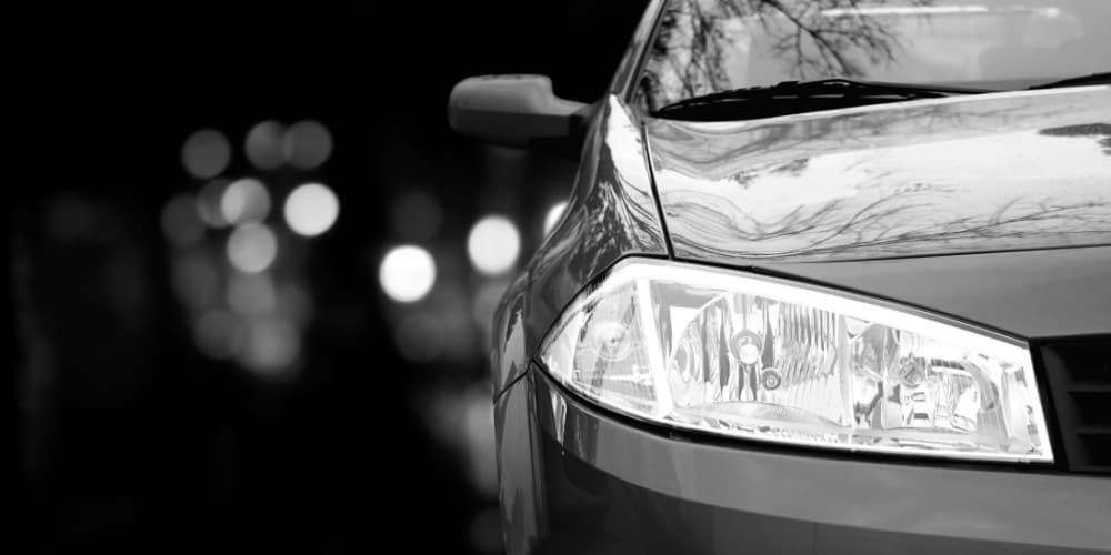 car door at night